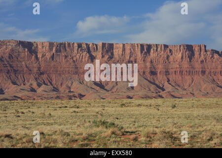 Blick auf Wüste Plateau in der Nähe von Grand Canyon, Arizona USA Stockfoto