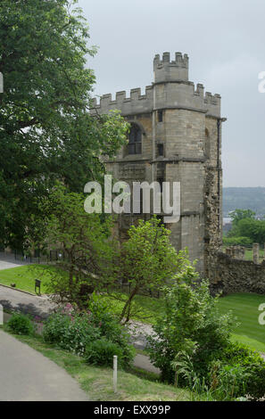 Mittelalterliche Burg der Bischöfe, Lincoln-1 Stockfoto