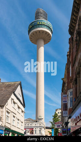 Radio City Tower, Liverpool, England, UK - gebaut in den späten 1960er Jahren Stockfoto