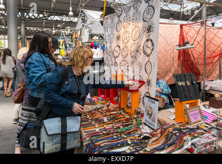 Spitalfields Market, Tower Hamlets, London, England, Großbritannien Stockfoto