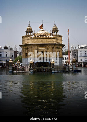 Goldene Tempel Indien Stockfoto