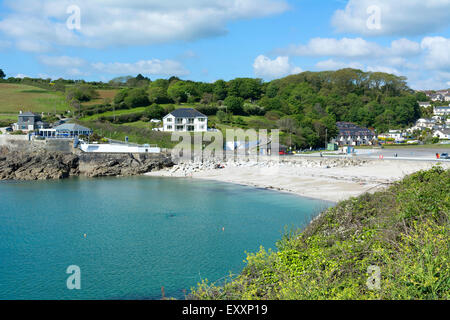 Der Strand von Swanpool in der Nähe von Falmouth in Cornwall, England, UK Stockfoto