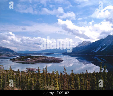 Bove Insel, Tagish Lake Yukon Stockfoto