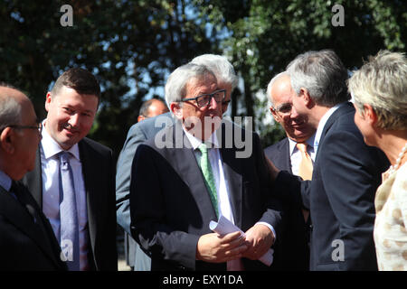 Zypern. 17. Juli 2015. Der Präsident der Europäischen Kommission Jean