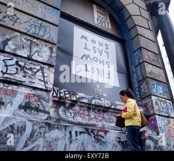 Vito Schnabels heiß ersehnte 190 Bowery Show schließt bevor es sogar mit öffnet: Atmosphäre wo: New York City, New York, Vereinigte Staaten, wann: 16. Mai 2015 Stockfoto