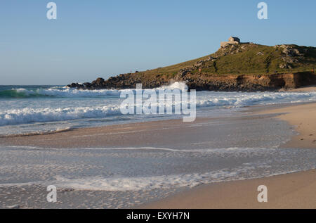 Porthmeor Beach in St. Ives, Cornwall Stockfoto