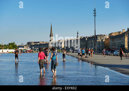 Place De La Bouse, Bordeaux, Gironde, Aquitanien, Frankreich, Europa Stockfoto