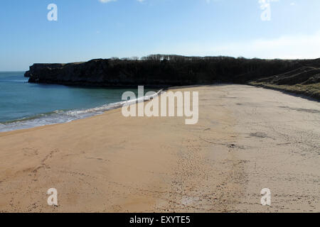 Barafundle Bay Strand, Pembrokeshire, Westwales. UK Stockfoto