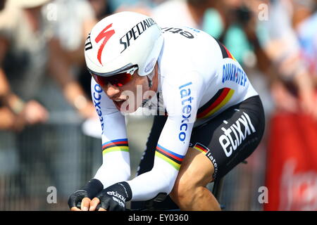 Tony Martin - Etixx Quick-Step - 04.07.2015 - Etape 1: Contre la Monte individuellen Utrecht/Utrecht - Tour de France 2015.Photo: Manuel Blondeau/Icon Sport *** lokale Beschriftung Stockfoto