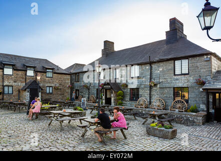 Jamaica Inn, berühmt geworden durch den Roman von Daphne du Maurier, Bolventor, Bodmin Moor, Cornwall, England, UK Stockfoto