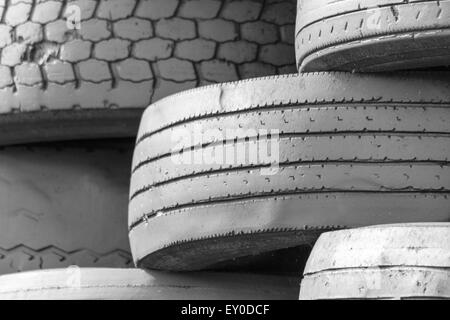 Alte Reifen Stockfoto