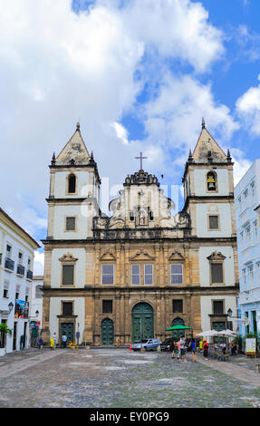 Igreja e Convento de Sao Francisco Kirche Salvador Brasilien Stockfoto