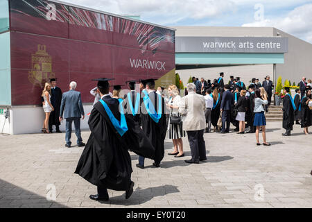 2015 Absolventen der Universität Warwick Stockfoto