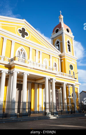 Kathedrale von Granada Haupteingang, Nicaragua Stockfoto