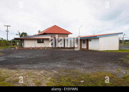 Big Corn Island International Airport Gebäude, Nicaragua Stockfoto