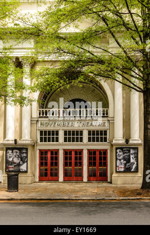 Virginia Rep Center, Sara Belle und Neil November Theatre (ehemals The Regency Theater), 114 West Broad Street, Richmond, VA Stockfoto