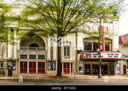 Virginia Rep Center, Sara Belle und Neil November Theatre (ehemals The Regency Theater), 114 West Broad Street, Richmond, VA Stockfoto