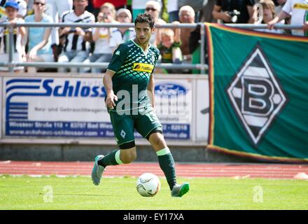 Rottach-Egern, Deutschland. 19. Juli 2015. Fußball-Testspiel: Borussia Moenchengladbach - Standard Lüttich findet in Rottach-Egern, Deutschland, 19. Juli 2015. Mönchengladbach Lars Stindl während des Spiels. Foto: Daniel Naupold/Dpa/Alamy Live News Stockfoto