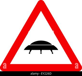 UFO-Schiffe Stock Vektor