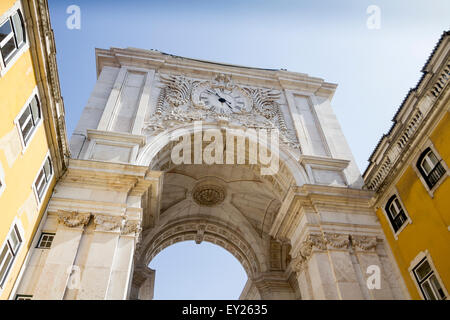 Arco da Rua Augusta, Lissabon, Portugal Stockfoto