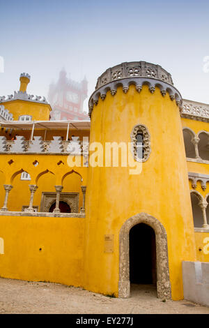 Palacio da Pena, Sintra, Lissabon, Portugal Stockfoto