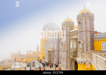 Palacio da Pena, Sintra, Lissabon, Portugal Stockfoto