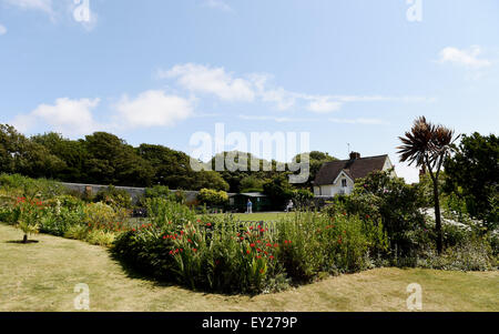 Kipling Gärten Weltumrundung in der Nähe von Brighton East Sussex UK Kiplings Gärten waren einst Teil von The Elms Zuhause von Rudyard Kipling Stockfoto