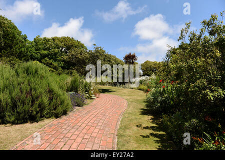 Kipling Gärten Weltumrundung in der Nähe von Brighton East Sussex UK Kiplings Gärten waren einst Teil von The Elms Zuhause von Rudyard Kipling Stockfoto