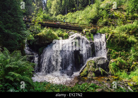 Wasserfälle bei Triberg, Schwarzwald, Deutschland Stockfoto