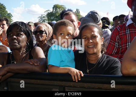 London, UK. 19. Juli 2015. Lambeth Country Show 2015 im Brockwell Park in London. Bildnachweis: Siehe Li/Alamy Live News Stockfoto