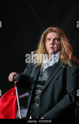 Meat Loaf beendeten die erste Etappe seiner weltweiten Tour 3 Bats Live im Ashton Gate Stadium Stockfoto