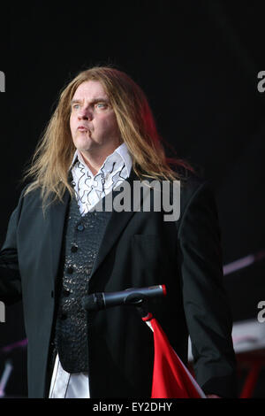 Meat Loaf beendeten die erste Etappe seiner weltweiten Tour 3 Bats Live im Ashton Gate Stadium Stockfoto