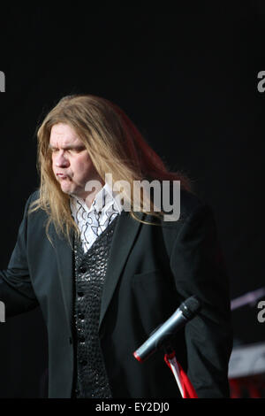 Meat Loaf beendeten die erste Etappe seiner weltweiten Tour 3 Bats Live im Ashton Gate Stadium Stockfoto