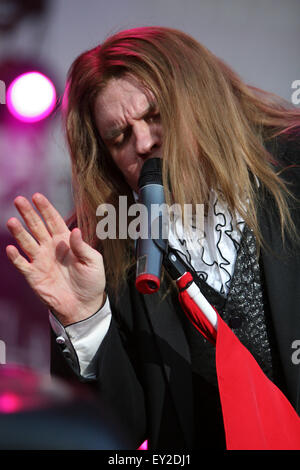 Meat Loaf beendeten die erste Etappe seiner weltweiten Tour 3 Bats Live im Ashton Gate Stadium Stockfoto