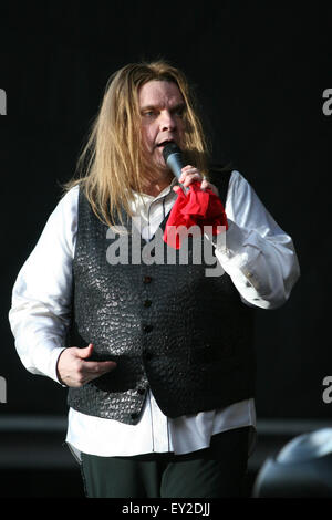 Meat Loaf beendeten die erste Etappe seiner weltweiten Tour 3 Bats Live im Ashton Gate Stadium Stockfoto