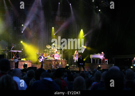 Meat Loaf beendeten die erste Etappe seiner weltweiten Tour 3 Bats Live im Ashton Gate Stadium Stockfoto