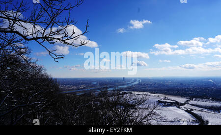 Standpunkte der Kahlenberg in Wien, Österreich Stockfoto