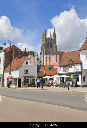 Tenterden High Street, Kent, England, Großbritannien, GB Stockfoto