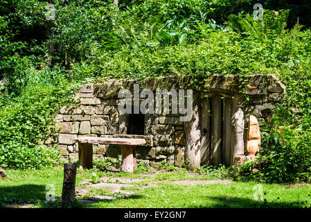 Hobbit inspirierte Bau Stockfoto