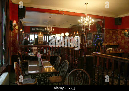 London, Vereinigtes Königreich - Mitre Hotel/Pub in Greenwich. Stockfoto