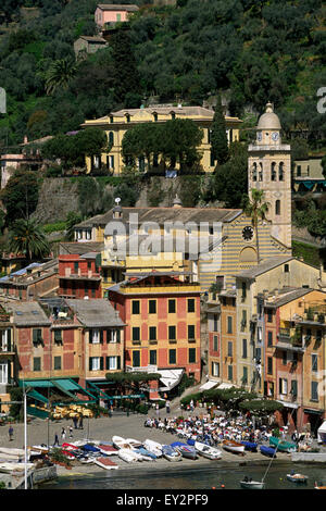 Italien, Ligurien, Riviera di Levante, Portofino Stockfoto