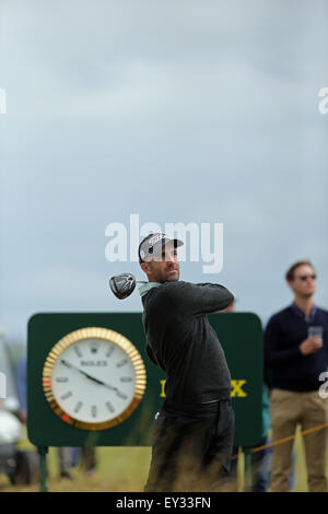 Fife, Schottland. 19. Juli 2015. Geoff Ogilvy (AUS) Golf: Geoff Ogilvy von Australien in Aktion am 10. Loch während der dritten Runde der 144. British Open Championship auf dem Old Course, St Andrews, Fife, Schottland. © Koji Aoki/AFLO SPORT/Alamy Live-Nachrichten Stockfoto