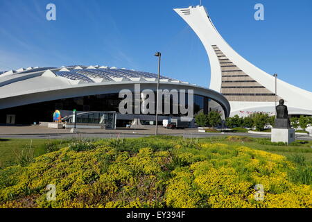 Biodome, Turm des Olympiastadions, Montreal, Québec, Kanada Stockfoto