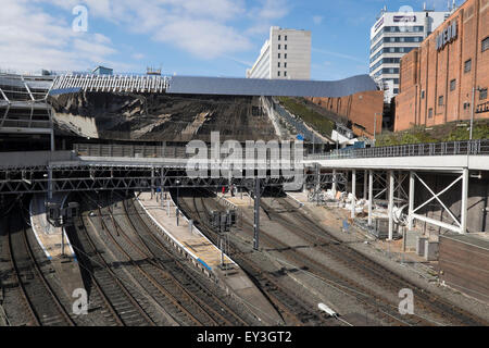 Birmingham New Street-Bahnhof Stockfoto