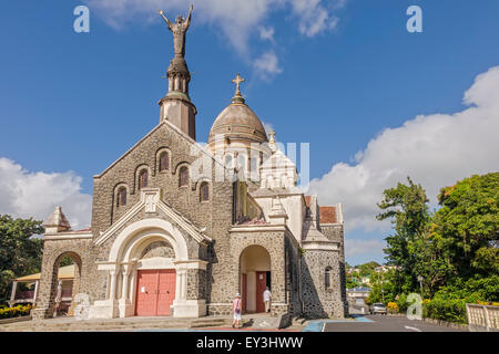 Kirche von Balata Westindische Inseln Martinique Stockfoto