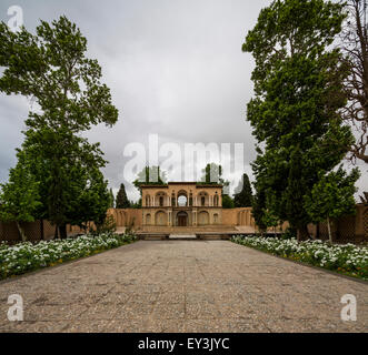 Eingang zum Shazdeh oder Shahzada Garten, Mahan, Kerman, Iran Stockfoto