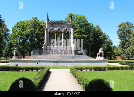 Wilanow Palast in Warschau, Polen Stockfoto