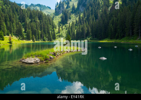 See la Mouille in den Alpen, Frankreich. Stockfoto