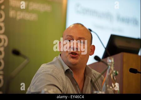 London, UK. 21. Juli 2015. Canon Giles Fraser Referent bei Howard League Community Awards Credit: Prixpics/Alamy Live News Stockfoto