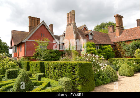 Wyken Hall Haus und Garten, Suffolk, England, UK Stockfoto